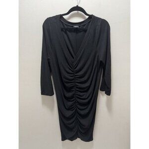 Torrid Long Sleeve Ruched Body Con‎ Dress Size 2